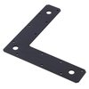 Hampton 18 in H X 9 in W X 2 in D Black Steel Corner Plate 02-3411-401